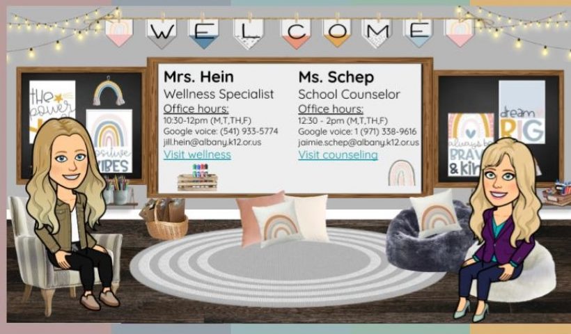 Welcome Mrs. Hein and Ms. Schep