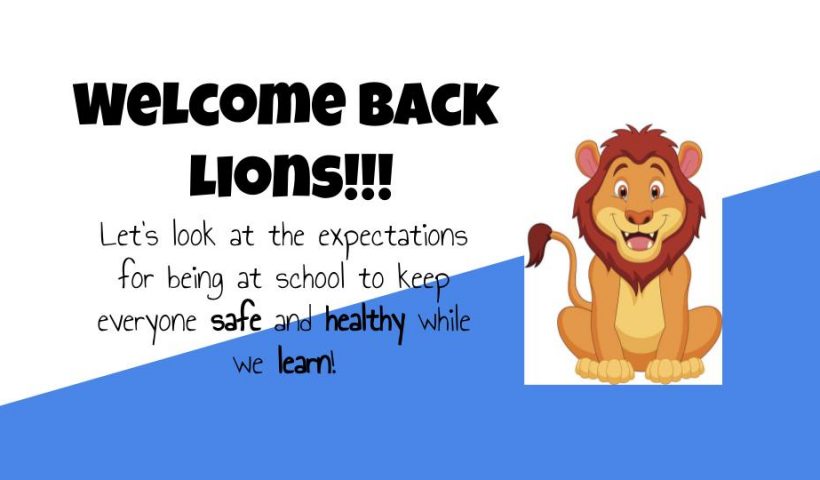 Welcome Back Lions!