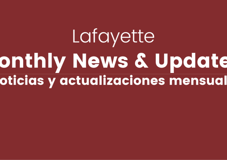 Monthly News & Updates / Noticias y actualizaciones mensuales